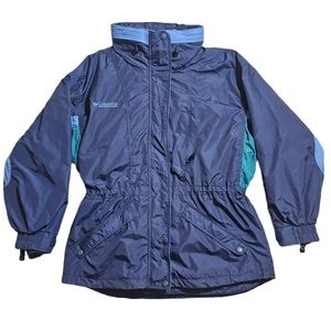 Vintage Columbia Sportswear Insulated Coat Jacket F9 Sm 7092 Women's Large
